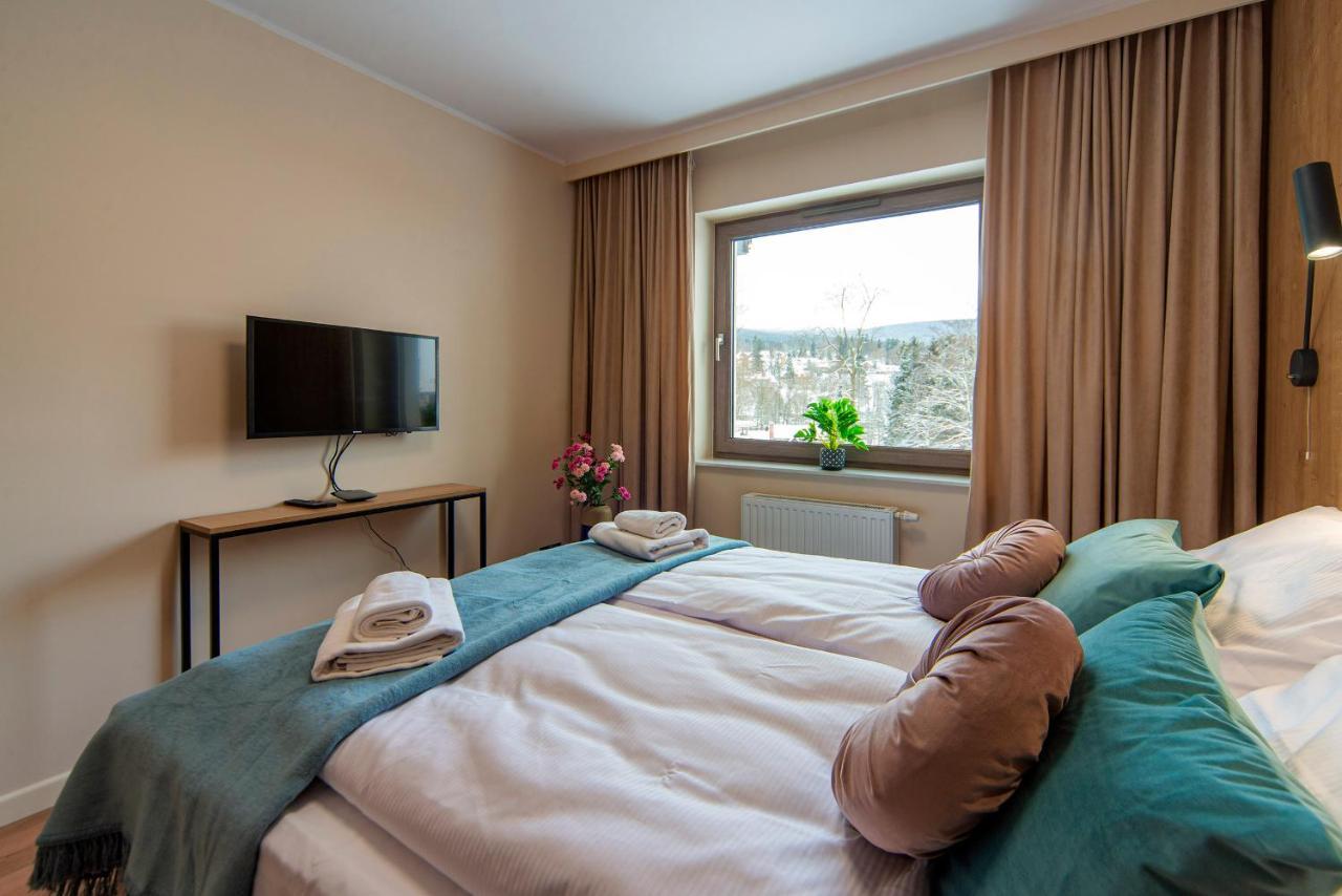 שצ'קלארסקה פוראובה Trevilles Apartamenty - Stone Hill Z Basenem I Spa מראה חיצוני תמונה